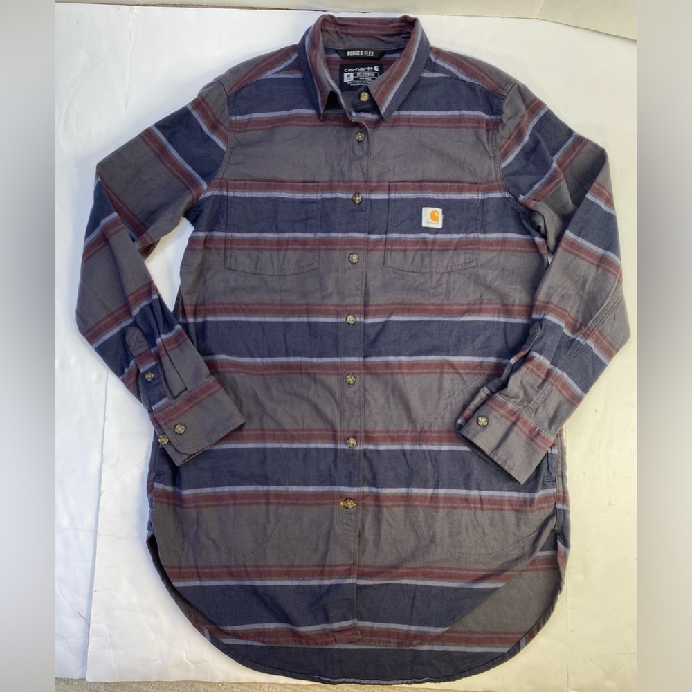 NWOT Carhartt Womens Long Sleeve Shirt Rugged Flex small